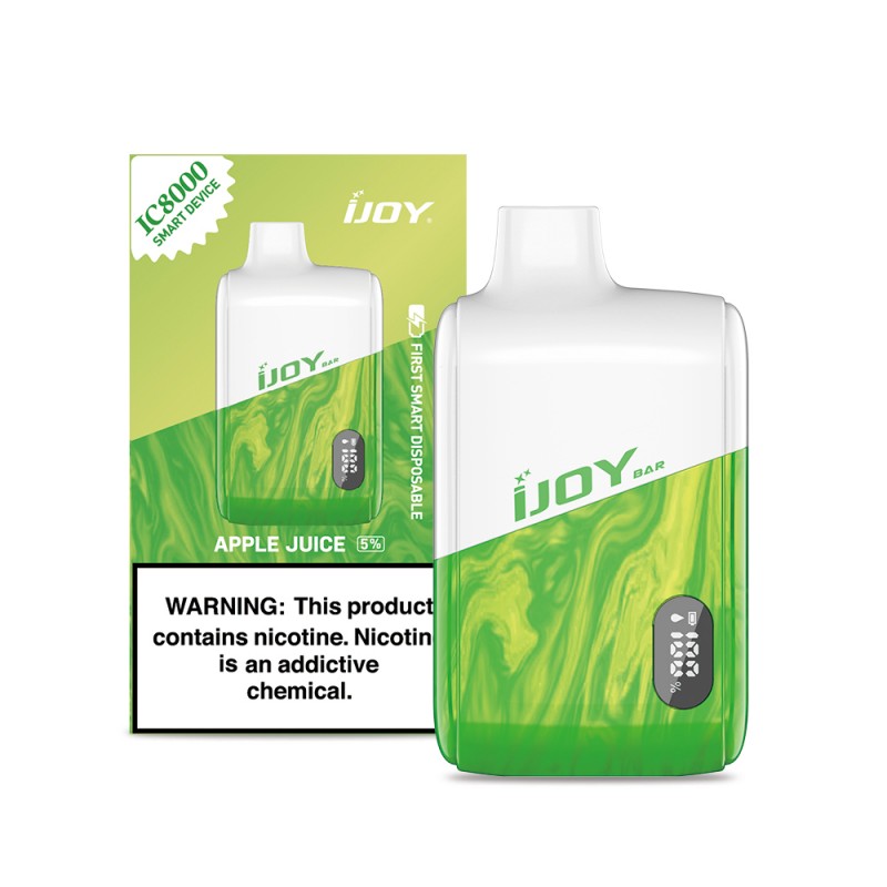 iJoy Bar IC8000 Smart Disposable 5% (Master Case of 200)